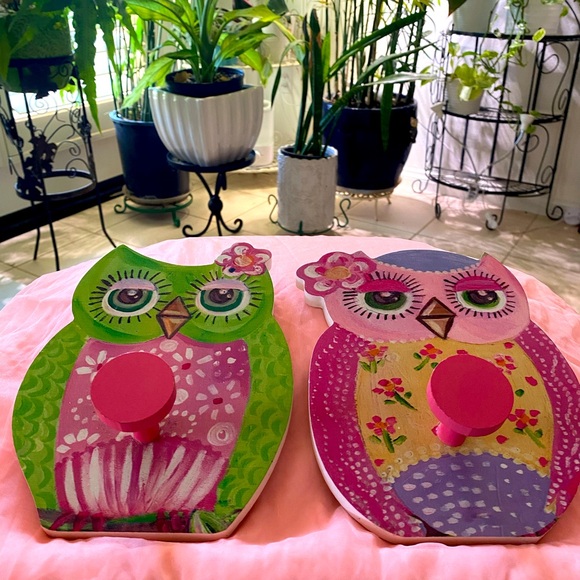 OWL WALL HANGERS NWOT - Picture 6 of 7